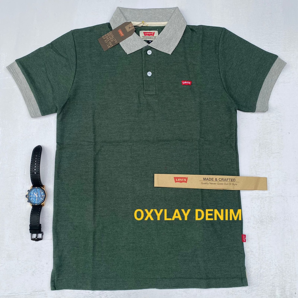 TERLARIS KAOS KERAH KAOS POLO SHIRT LEVIS TERBARU / COD / BEST SELLER