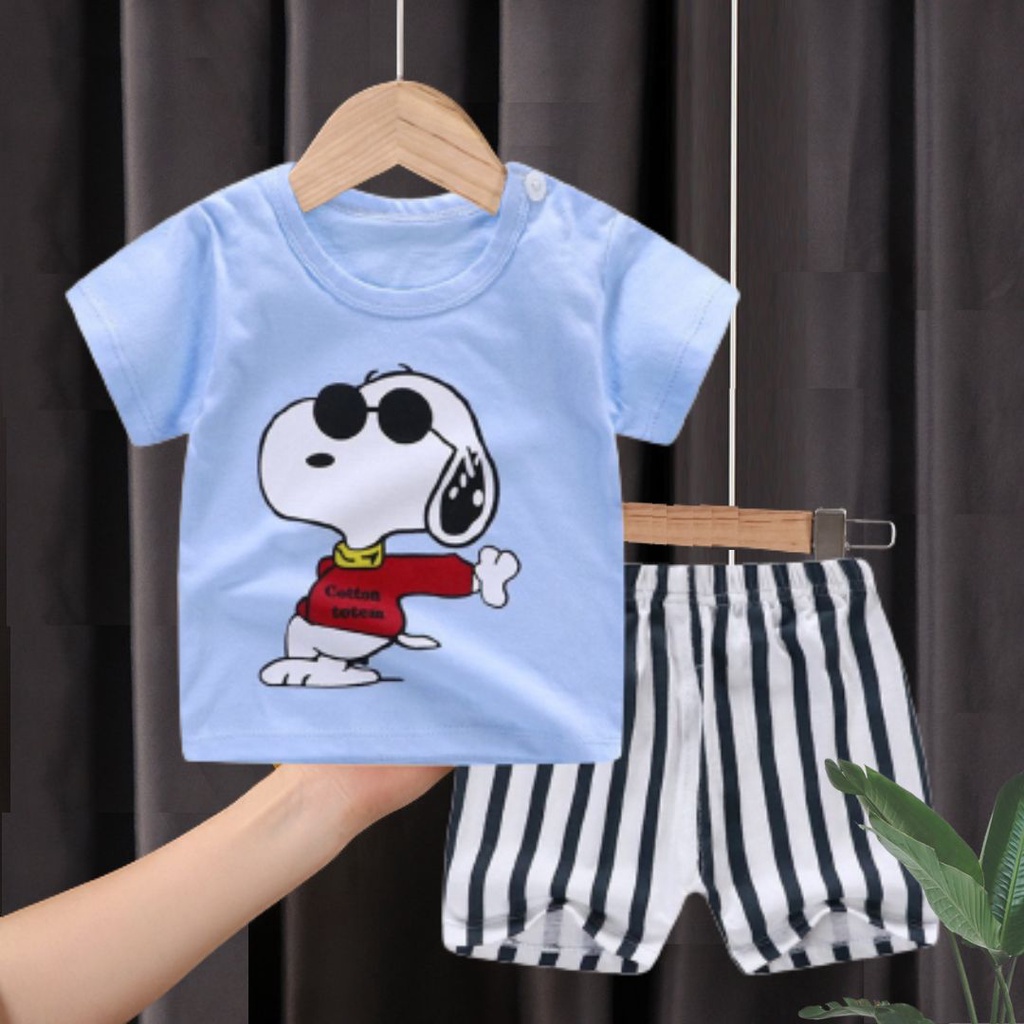 PUNCAK 3.3 stoberi - SETELAN BAJU BAYI IMPORT UMUR 0-24 BULAN/SETELAN BAJU LENGAN PENDEK BAYI NEW3