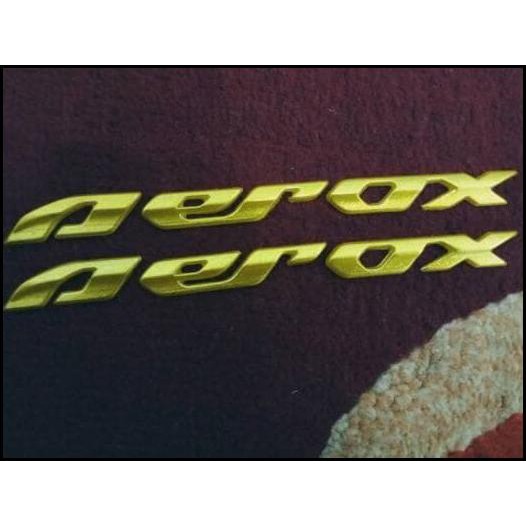 Aksesoris Emblem Aerox