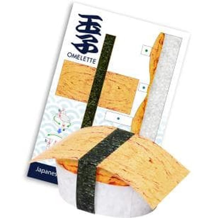 DIY Papercraft Replika Makanan Sushi Omlet