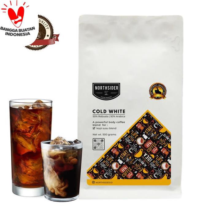 

Kopi- BIJI KOPI SUSU COLD WHITE BLEND - 500GR NORTHSIDER COFFEE - BIJI KOPI -Biji-Kopi.