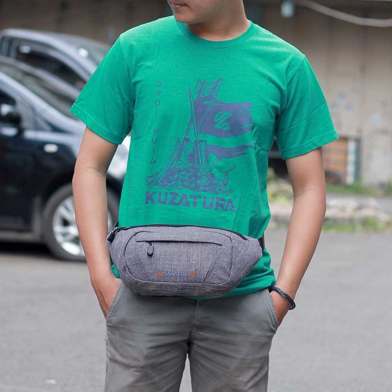 New Arrival Tas salempang pria polo slingbag waistbag terbaru distro premium dolby original asli