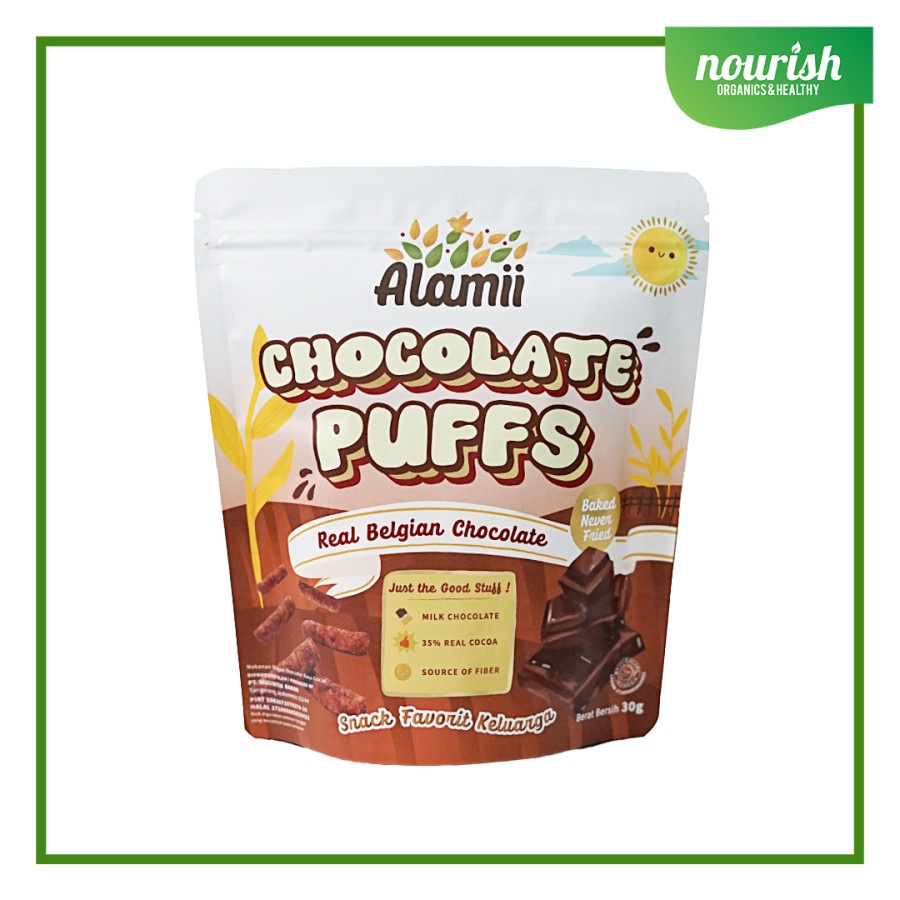 

Alamii Chocolate puffs 30gr-Jkut