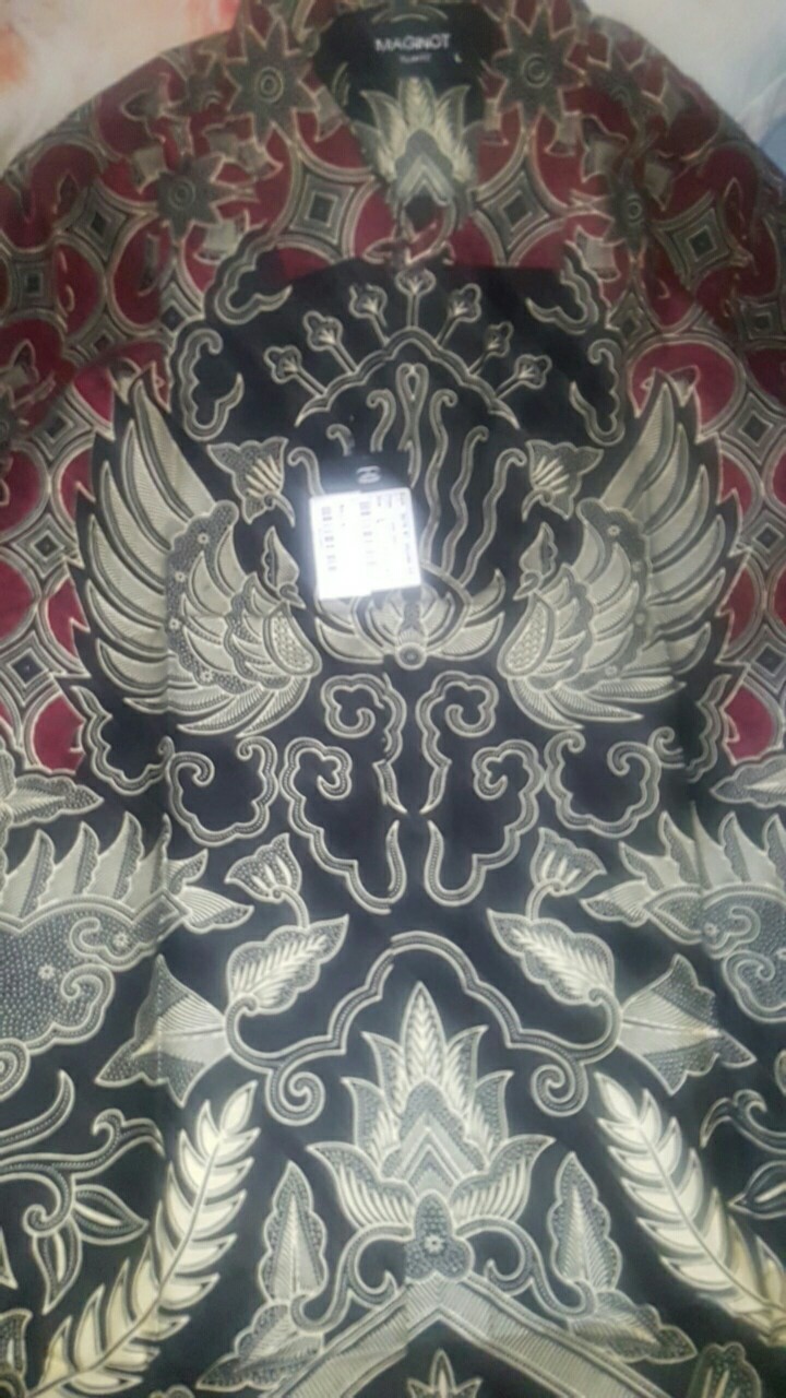 Maginot Kemeja Batik Pria Arjuna-ss Lengan Pendek