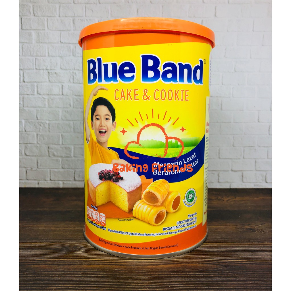 

BLUE BAND CAKE &amp; COOKIE 1KG/TINNED CAKE N COOKIES/MENTEGA MARGARIN KUE KUKIS