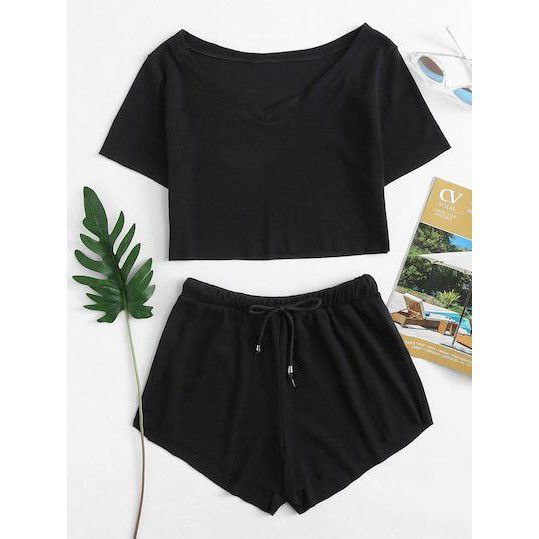 Clothing May - 1 Set One Set Oneset Koas Boxer Distro Kekinin T Shirt Tshirt T-Shirt Premium Murah Unisex Wanita Perempuan Pria Laki-Laki Cowok Cewek Bahan Cotton Combed 30S Katun Kombed Sablon Dtf Murah Premium Oversize Kaus Oblong