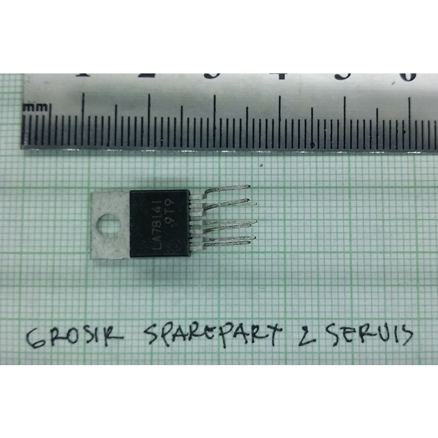 ES IC LA78141 78141 IC VERTIKAL VERTICAL TV SLIM ORIGINAL