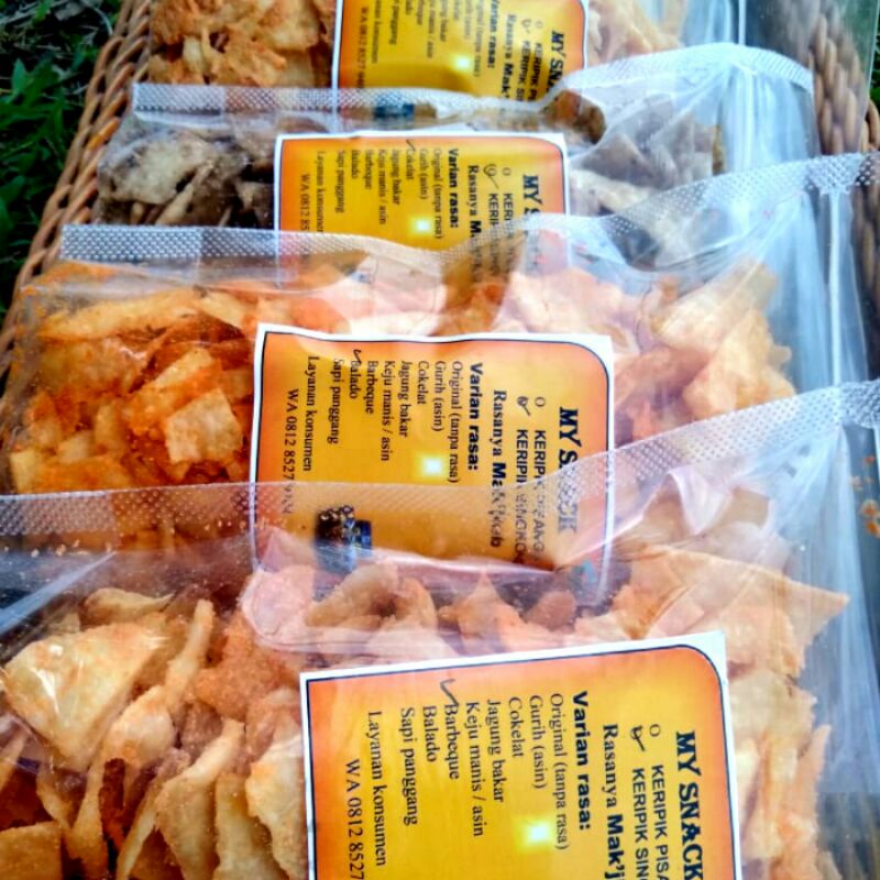 Jual Keripik Singkong 250 Gram Varian Rasa Shopee Indonesia