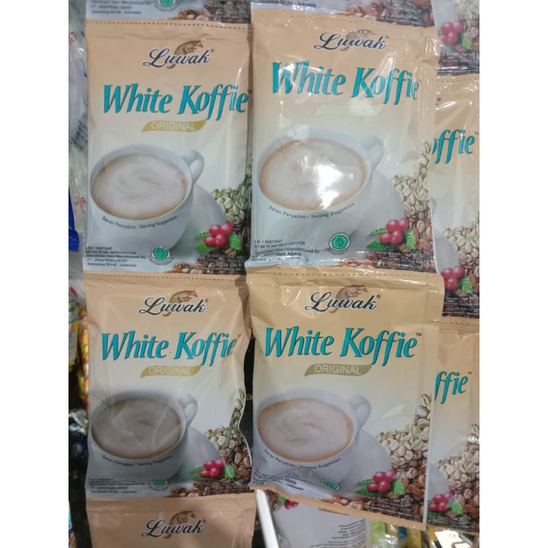 

Luwak White Koffie Original 20 gr