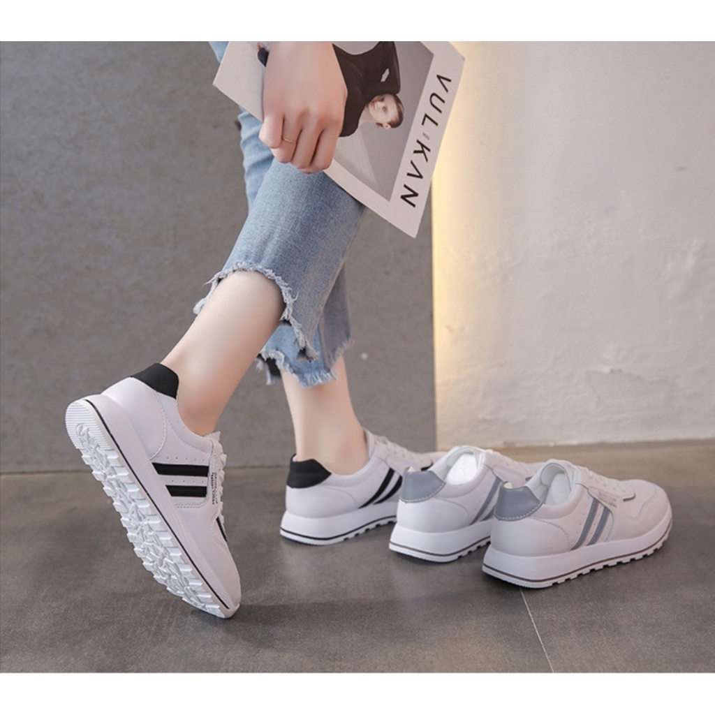 [DUNIA FASHION] Sepatu Sneakers Wanita Korea Fashion Import Sport Shoes Casual Original  DF-547