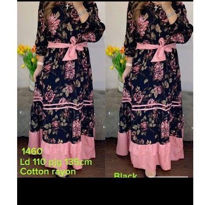 gamis black 1460