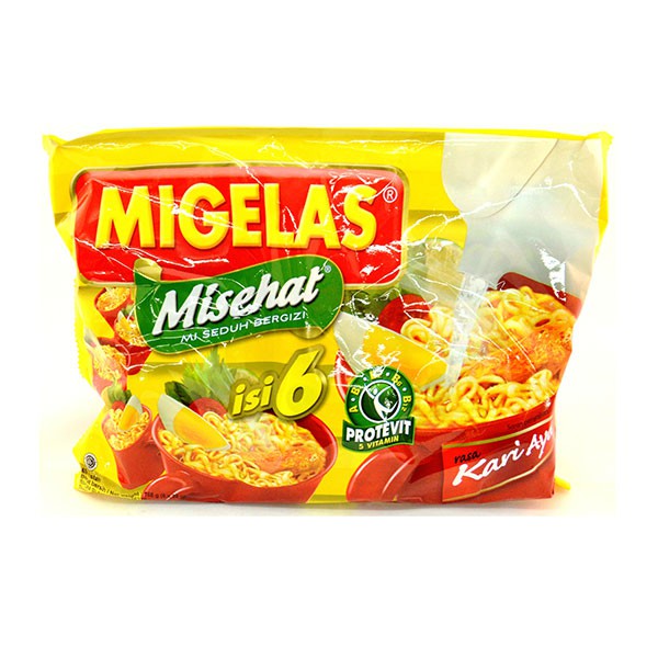 

Migelas Cup Kari Ayam Bag 205 G