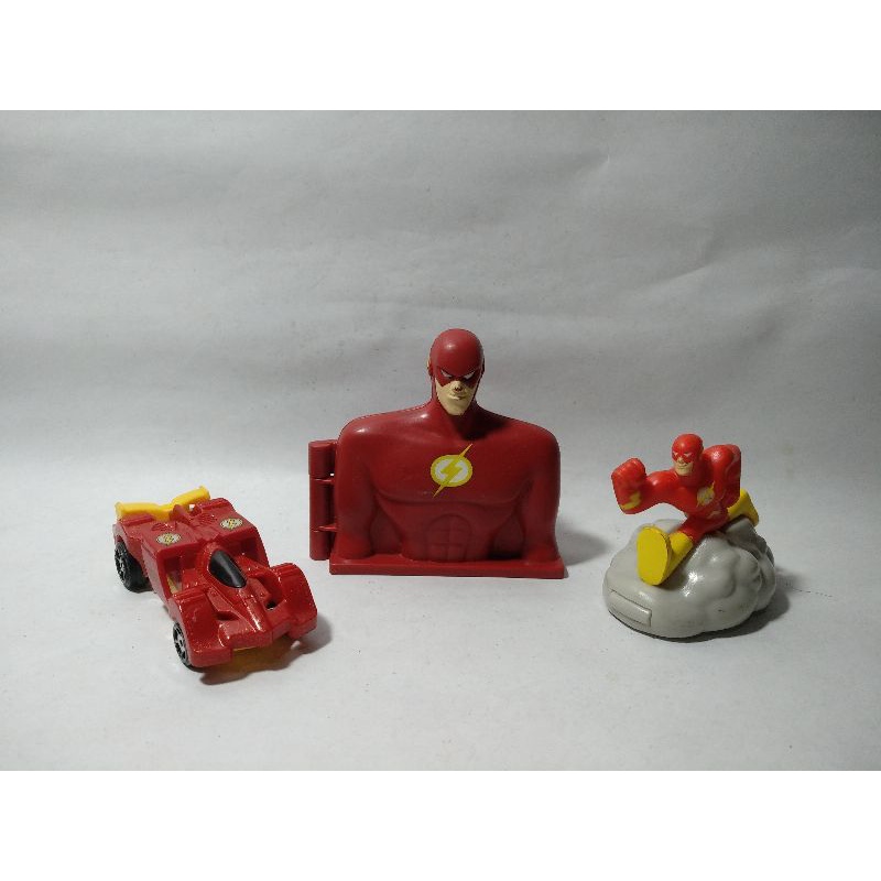 The Flash DC Comics Hotwheels Hotwheel Justice League JLA Barry Allen Burger King Kids Happy Meal Mc