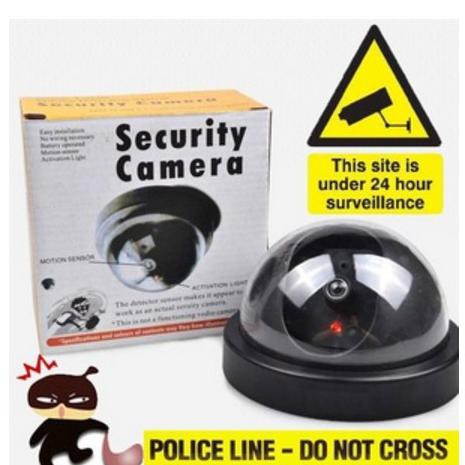 Terbaru Hhm130 - Fake Cctv Cmera Security / Kamera Cctv Palsu Ready Stok