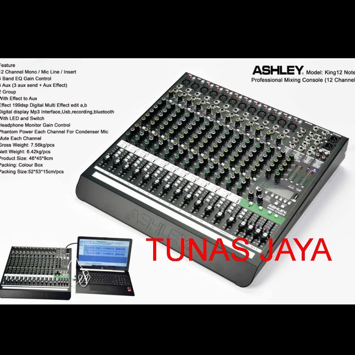 MIXER ASHLEY KING12 NOTE