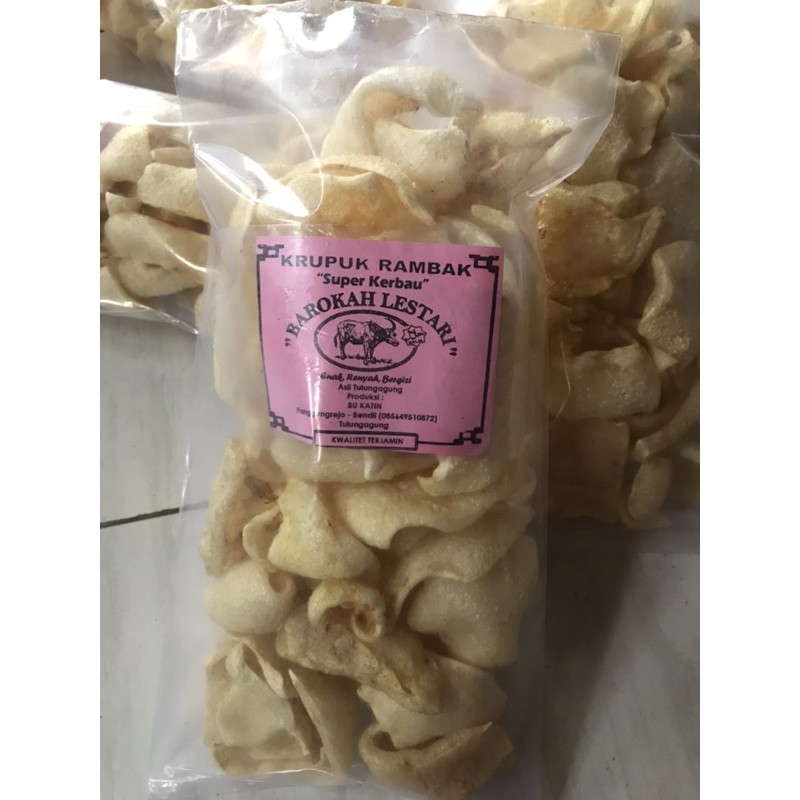 

Krupuk Rambak Kulit Kerbau Super BAROKAH LESTARI