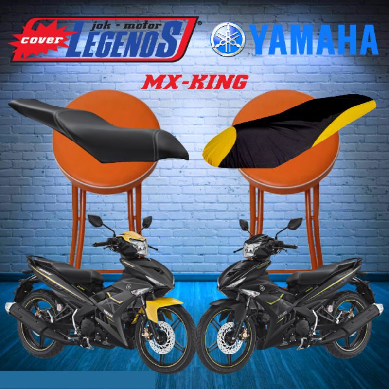 Cover Jok MX KING Anti Air / Sarung Mantel Jok Motor Standar / Modifikasi