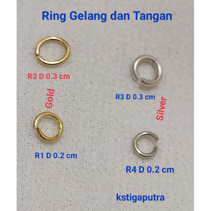 Ring Kalung dan Gelang Perak 925