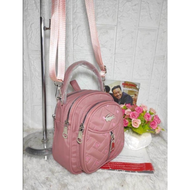 Ransel Mini Multifungsi Kantong Res Y Bordir Korean Terlaris