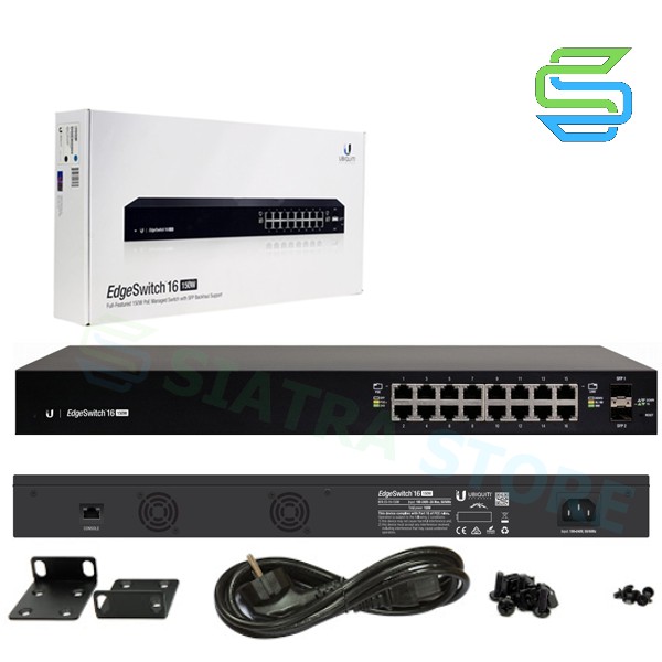 Ubiquiti ES-16-150W Edge Switch Managed PoE+ Gigabit 16Port 150Watt