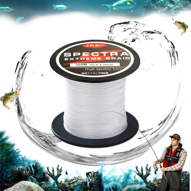 Spectra Senar Benang Tali Pancing Extreme Braid Line 1.2 500 Meter set alat pancing ikan mancing fis