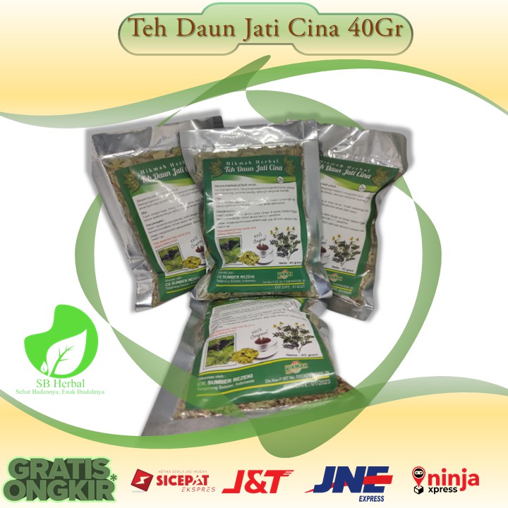 

Teh Daun Jati Cina / Teh Daun Jati Cina Hikmah 40 gr / Teh Diet / Teh Pelangsing / Teh Peluntur lemak