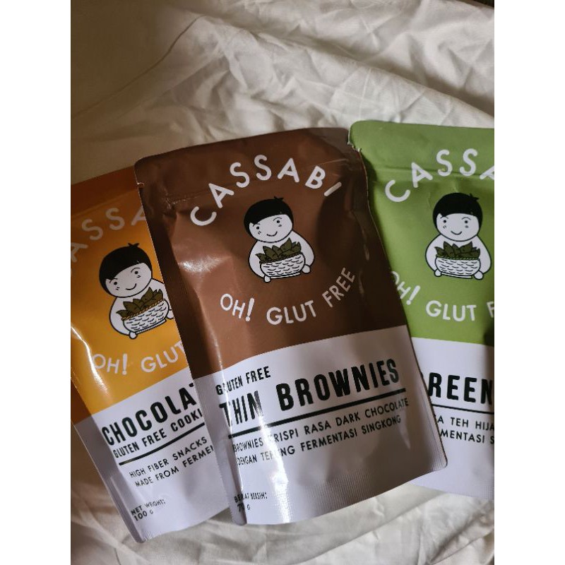 

Cassabi Gluten Free Cookies/Brownies Tipis/Brownies Kering