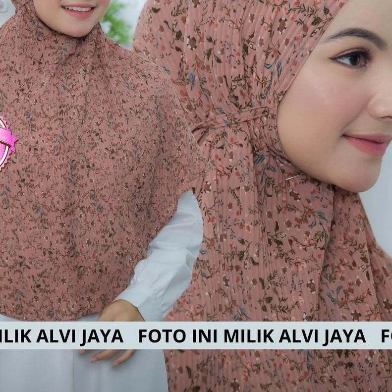 ❉ JILBAB BERGO PLISKET MOTIF / TERBARU BERGO PLISKET MOTIF / KERUDUNG INSTAN BERGO PLISKET MOTIF ❅