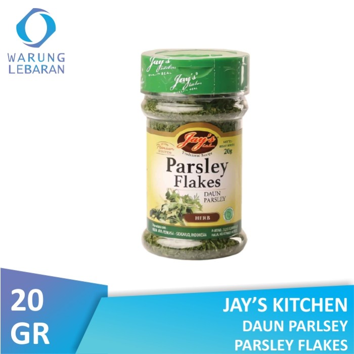 

Jay's Kitchen Parsley Flakes 20 gr - Daun Parsley