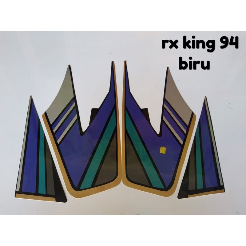striping Rx King 1994 biru / stiker Rx King 1994 merah / striping sticker Rx King old / lama 1994 me