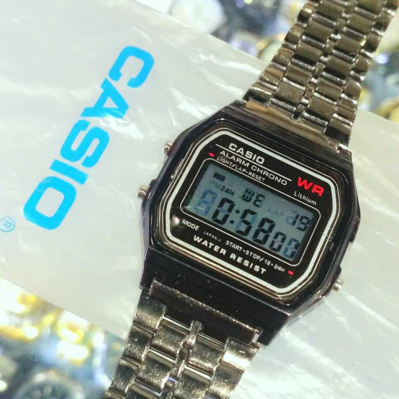 Jam Tangan Pria Rantai Murah Casio Digital Rantai