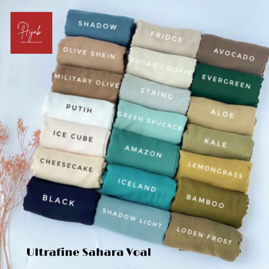 HIJAB ULTRAFINE VOAL | KERUDUNG | LASER CUT | GROSIR | TANPA MEREK
