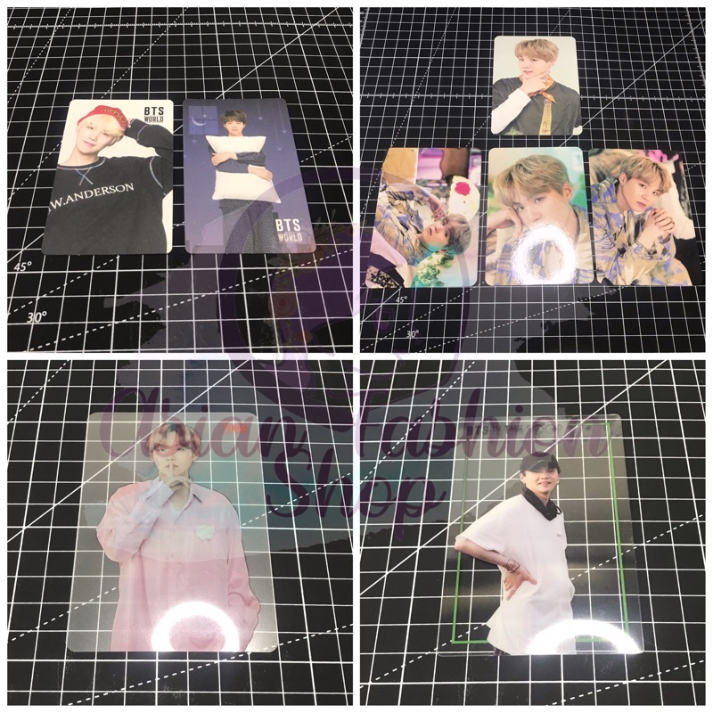 BTS SUGA Min Yoongi Photocard pc Album BTS WORLD In The Soop Moodlight Festa 5th Muster Seoul Mini p