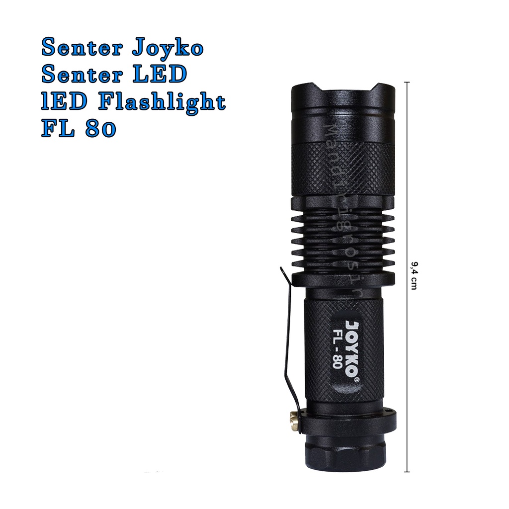 Senter Joyko * Senter LED * lED Flashlight * FL 80