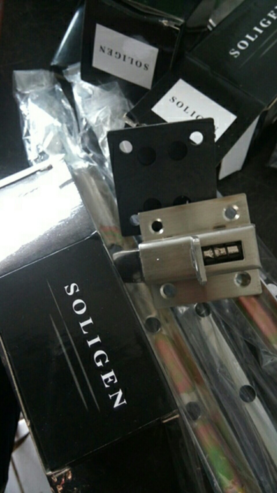 Spring Knife / Grendel Jendela / Grendel Kodok Stainles Soligen