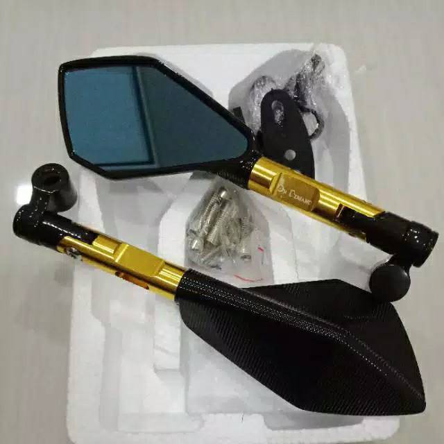 Spion Tomok V5 &amp; V2  CNC Kaca Biru