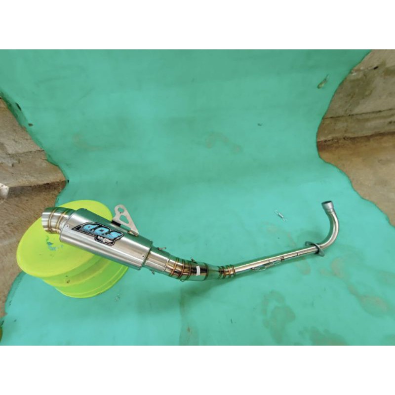 Knalpot DOS Jupiter Z . Knalpot Jupiter Z Racing Drag . Knalpot bebek kolong DOS Racing