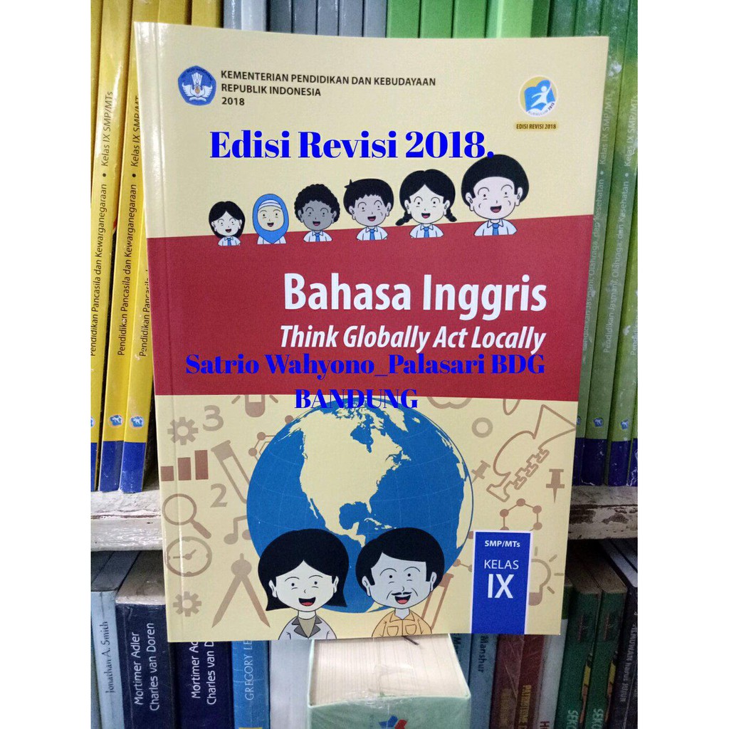 Jual Jual buku Bahasa Inggris Kelas 9 EDISI REVISI 2018. .SMP Kelas 9