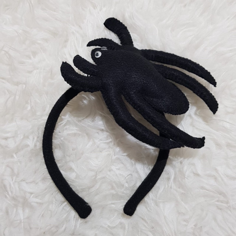 Bando Spider Bando Haloween Labalaba Hitam Kostum Spider Halloween Black Spider kostum Halloween