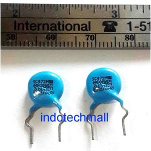 Capacitor ceramic 472 4n7 4,7n 250v Kapasitor keramik