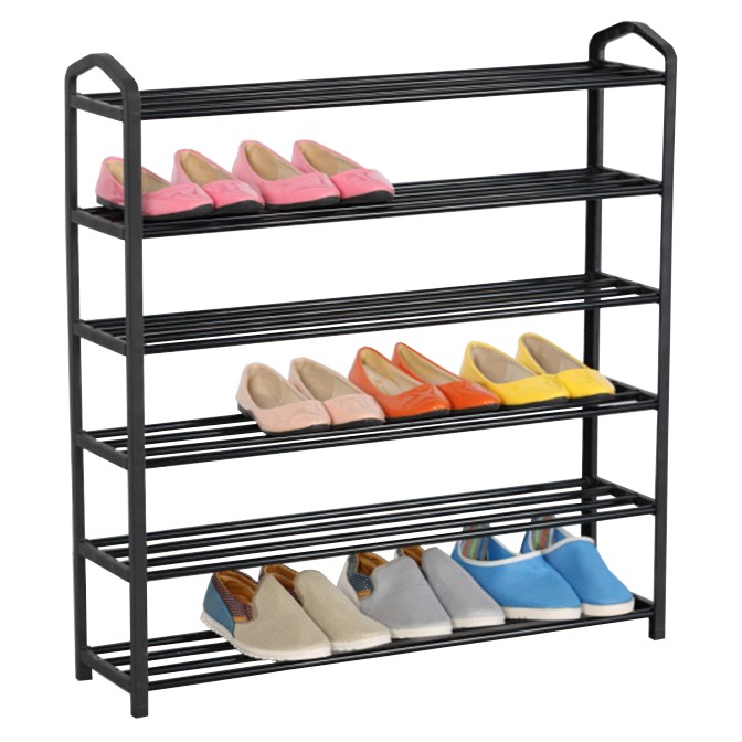 Rak Sepatu 6 Layer Atria Shoe Rack Metal Tube Shopee Indonesia