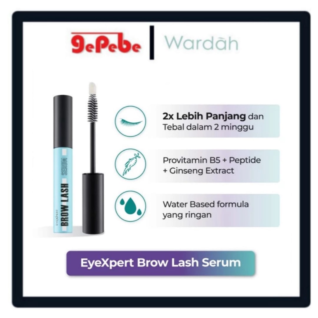 Wardah EyeXpert Brow Lash Serum 10ml