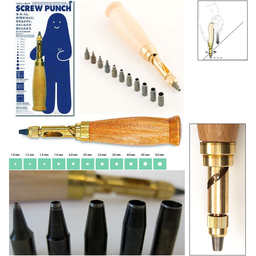 

ID 18822 Nonaka Japanese Screw Punch REFILL ONLY