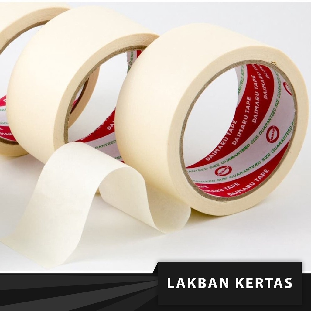 

LAKBAN / LAKBAN KERTAS / LAKBAN KERTAS 2 INCH / LAKBAN KERTAS DAIMARU