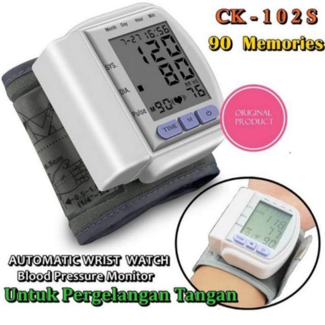 Tensimeter Digital Pergelangan Tangan CK-102S