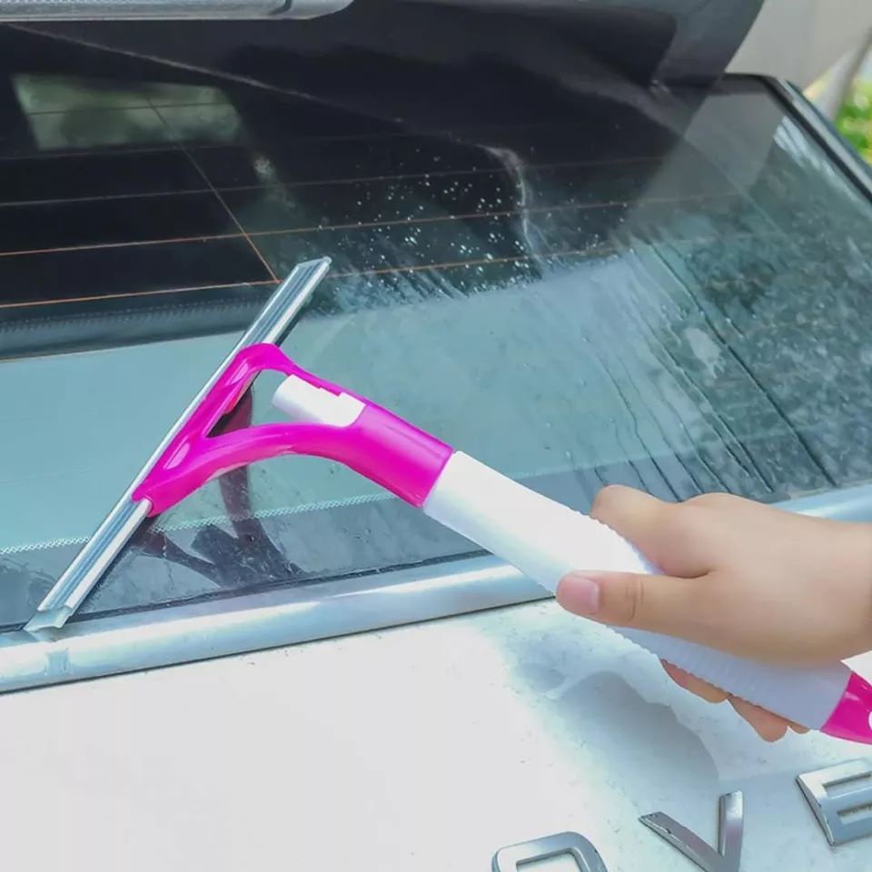 Wiper Pembersih Kaca Spray 2 in 1 Dengan Semprotan Serbaguna Praktis