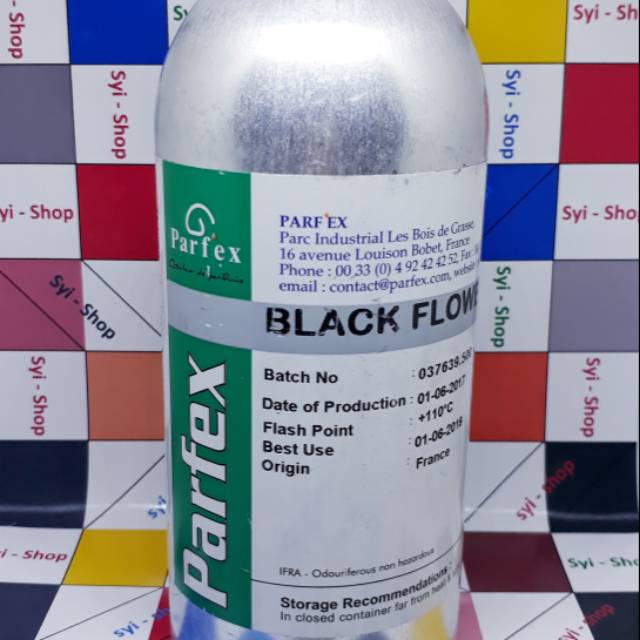 Bibit Parfum Refill Parfex BLACK FLOWER R21956 AVRIL LAVIGNE Forbiden Rose 500ml SEGEL