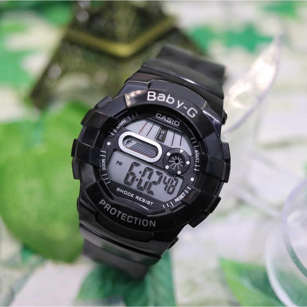 JAM TANGAN WANITA CASIO BABY G PERFOMA DIGITAL BLACK