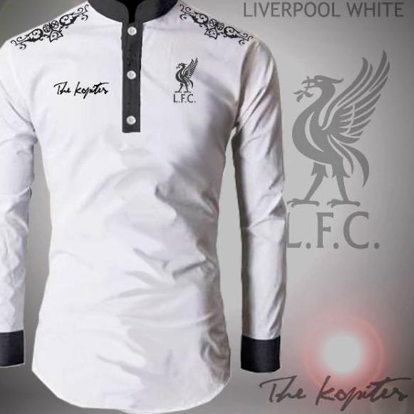 7HS KEMEJA KOKO COLLAR LENGAN PANJANG LIVERPOOL ➣ ➣