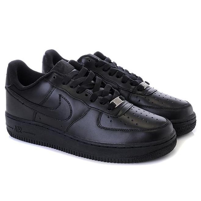 A74S0Z4 Nike Air Force 1 07 Low Full Black High Premium Original 4Apc4F